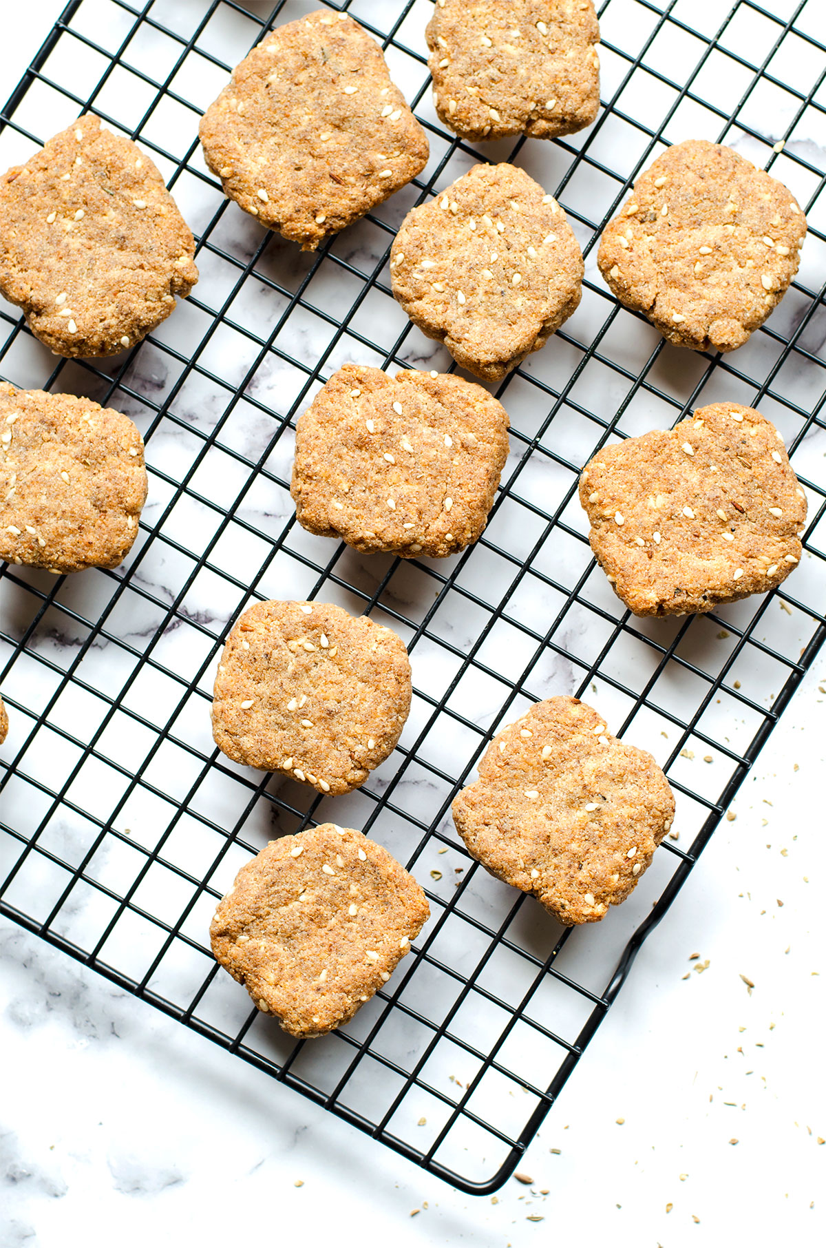 CRISP-baked-carom-cookies-savory-glutenfree-FRAGRANT-kidfriendly-teatime-snack-recipe-flavorsofnutrition
